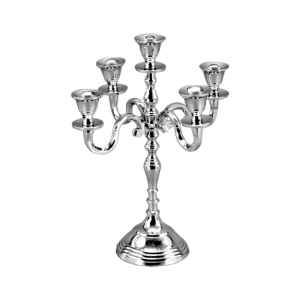 Silber Kerzenständer 5-armig mittel 1